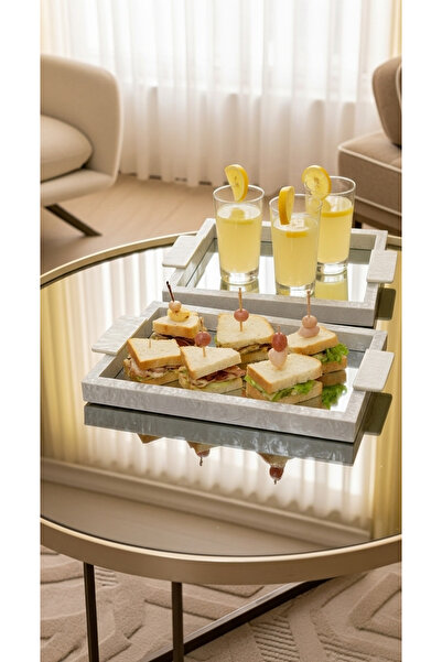 Generic A versatile serving tray set with a perfect design