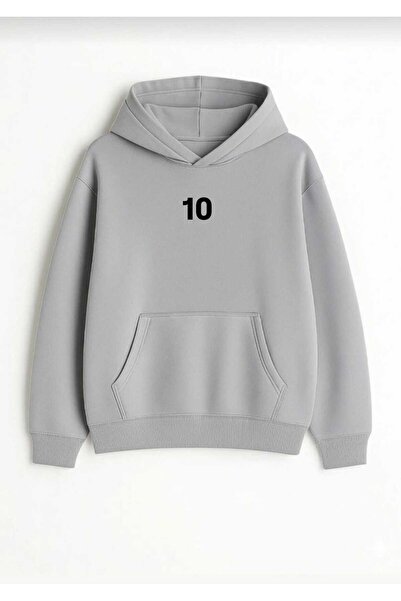 woonkey Unisex Hoodie Sweat Size 10 Printed Trend Model Inner Cotton 2026