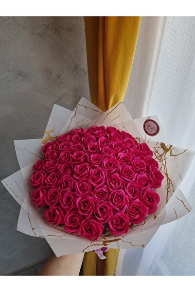 Store.sedas Buchet 55 trandafiri de sapun