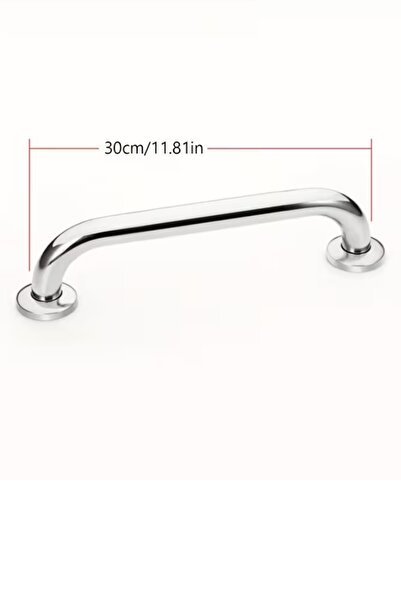Primeaks Banyo & Tuvalet İçin 30 cm Tutunma Barı – Yaşlı ve Engelli Destek Ap...