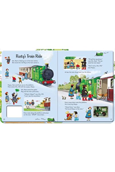 Usborne Poppy and Sam's Wind-up Train Book