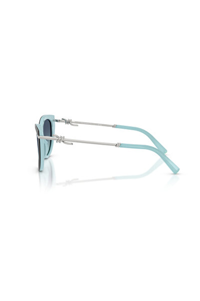 Tiffany Female Square sunglasses- TF 4253 - lense size:55mm - Black on blue