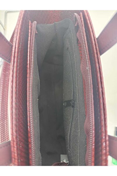 MAC&MOS Women's Burgundy Shoulder and Arm Bag