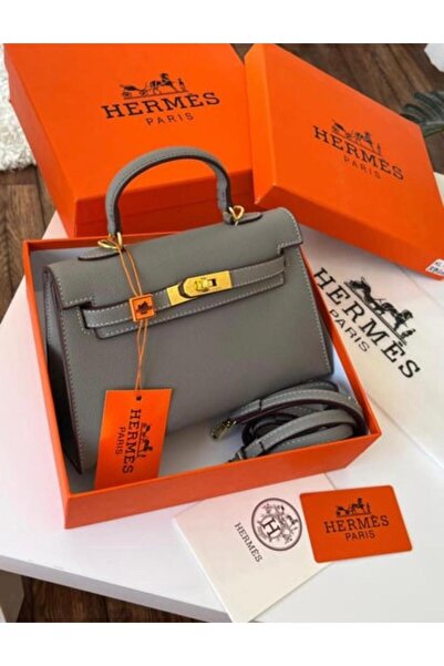 Generic Kelly handbag and shoulder bag with leather strap