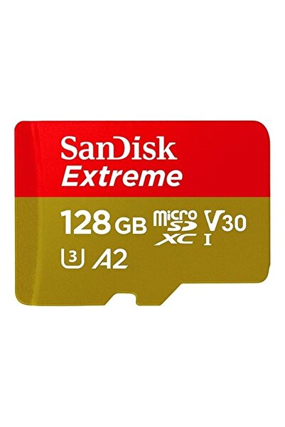 SanDisk 128GB Extreme microSDXC Card UHS-I A2 V30 U3 C10 - 190/90 MB/s (SDSQXAA-128G-GN6MN)