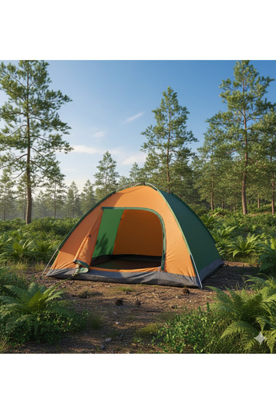 kamptek kamp teknolojisi Manuel Kurulum 6 Kişilik Kamp Doğa Deprem Çadırı Mevsimlik 220*250*150 Çadır