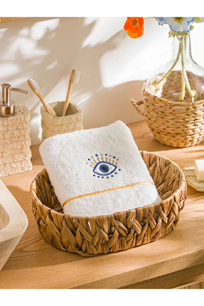 LC Waikiki Бавовняна рушник для обличчя з вишивкою 50x80 см