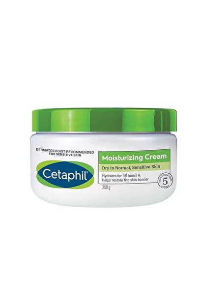 Cetaphil Moisturizing Cream Unscented 250g - Dry to Normal & Sensitive Skin, ...