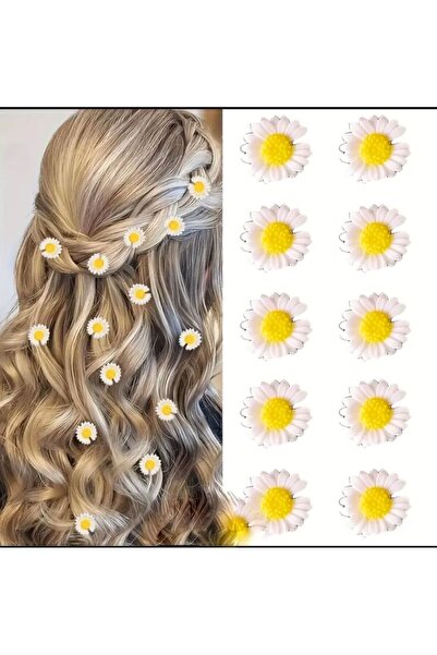 EMKSHOP 10 bucăți cuburi de păr, inele de păr, mărgele de decorare pentru păr