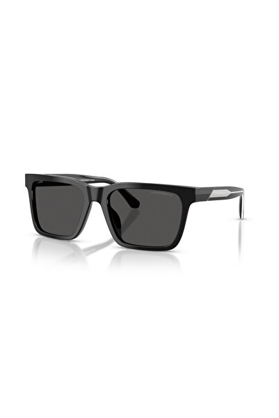 Emporio Armani نظارة شمسية مربعة للرجال - EA 4262U - مقاس العدسة: 57 مم - أسو...