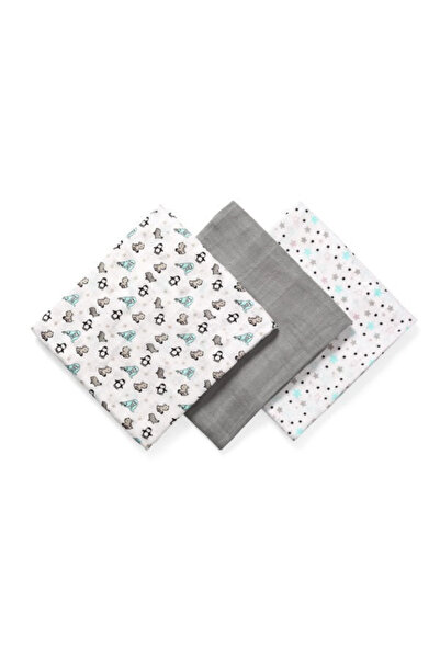 Babyono Set of 3 cotton and bamboo diapers Baby Ono, GRI 397/02