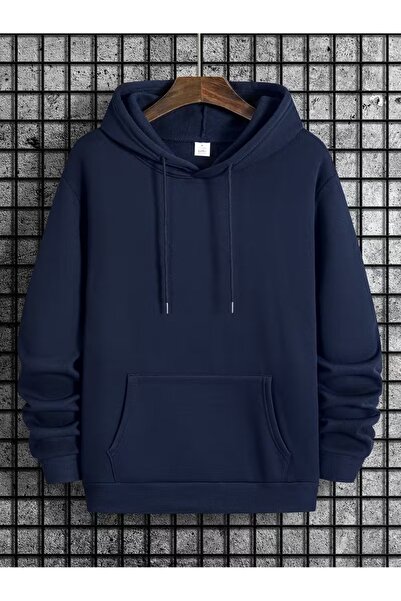 LAYORA Hooded Long Sleeve Compass Star and Wing for Men Printed