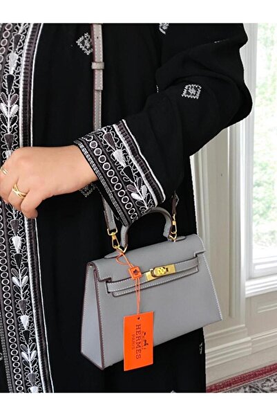 Generic Kelly handbag and shoulder bag with leather strap