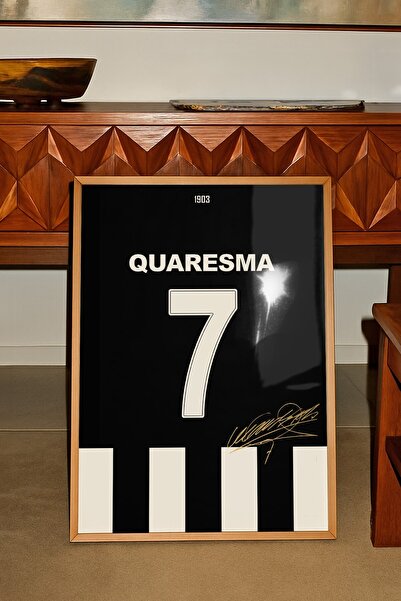 Base Concept Quaresma 7 İmzalı Poster Tablo (Çerçeveli)