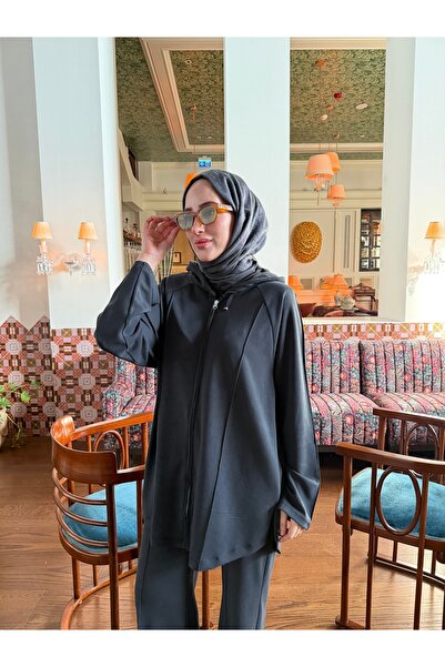 El Amira Modal Comfort Hoodie İkili Takım