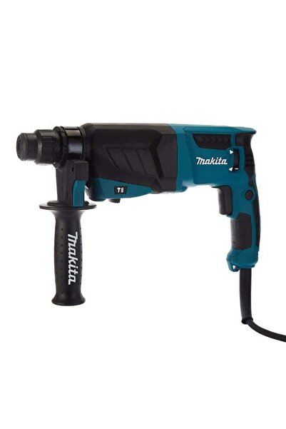 Makita مطرقة دوارة HR2630X7 مقاس 26 مم 800 واط SDS-Plus 3 أوضاع باللون الأزرق