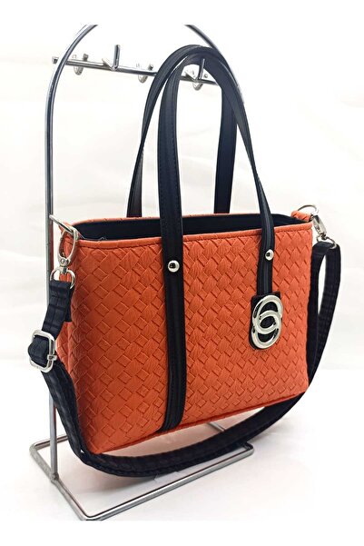 MAC&MOS Women's Orange Shoulder and Arm Bag