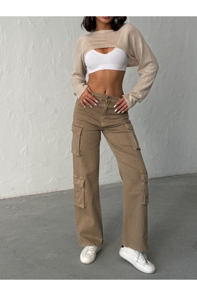 ADAMODA.RO Stretchy cargo jeans