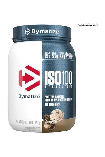 Dymatize آيزو ١٠٠ ٢٠ حصة كوكيز وكريمة ١٫٣٦ رطل