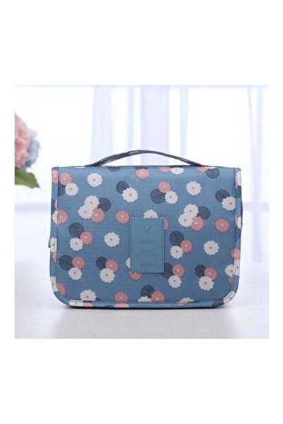BLOOMING TIME Waterproof Polyester Travel Cosmetic Bag Makeup Organizer Multicolour