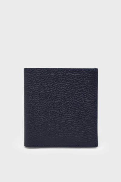 kanuga Yasemin Çanta Men's Leather Wallet Navy Blue Ysmn2010