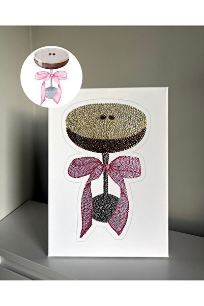 YADA Espresso Martini - Rhinestone kit, Diamond painting, Kristal Taş Yapıştı...