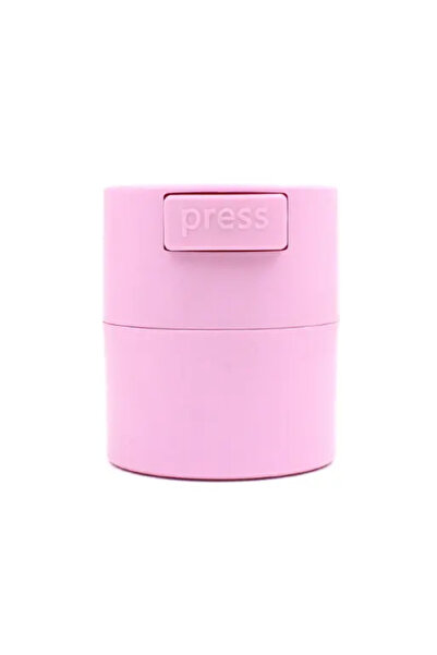 KIT PRO PROFESSIONAL Adhesive storage container with button - Pink