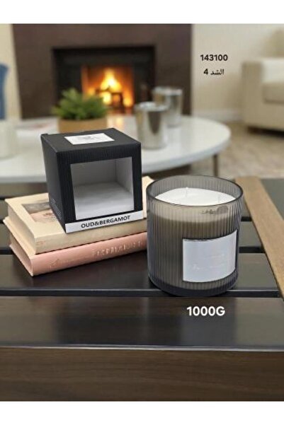 South house شمعة رواد العطرية ١٠٠٠ غرام - عود وبرغموت