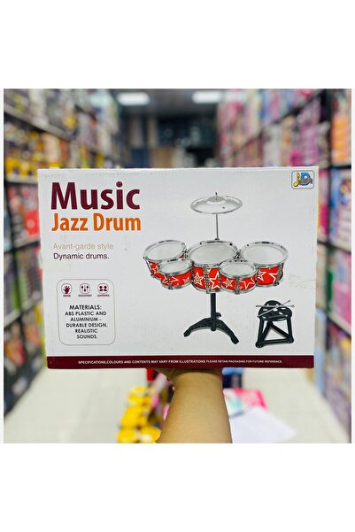 Emy Noi Toys Music Jazz Drum – Set tobe pentru copii