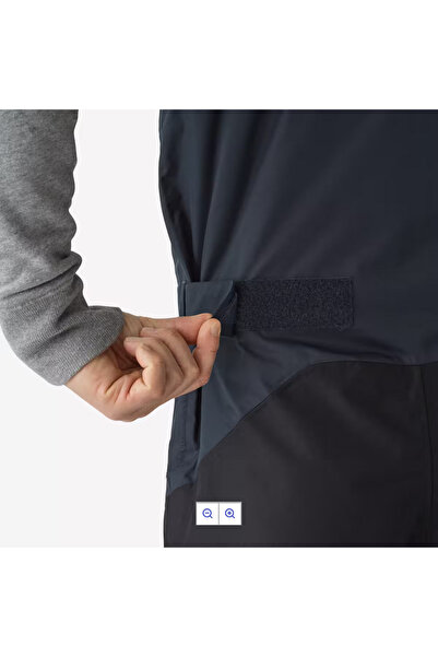 Decathlon Erkek Su Geçirmez Balıkçı Tulumu - Balıkçılık - Gri - FO 500 TH