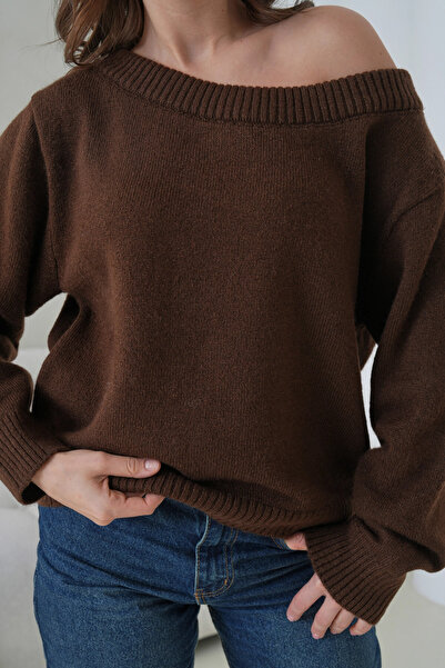 Park Karon Women's Boat Neck Soft Textured Knit Sweater 8703Sw