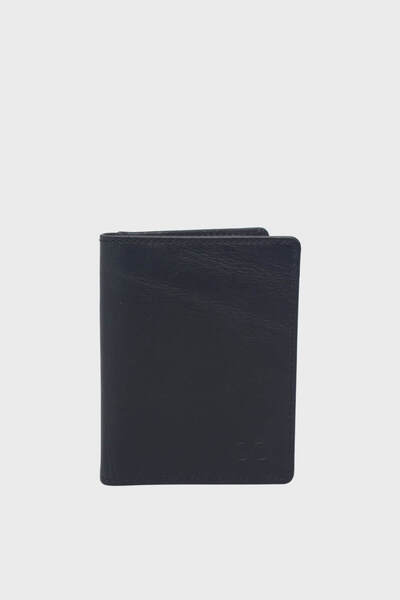 kanuga Men's Leather Card Holder Black Ysmn1105