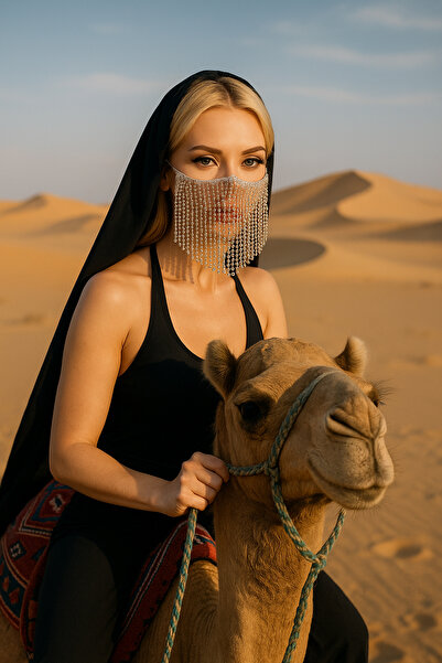 Kaftan Collection Oryantal Dansöz Peçesi