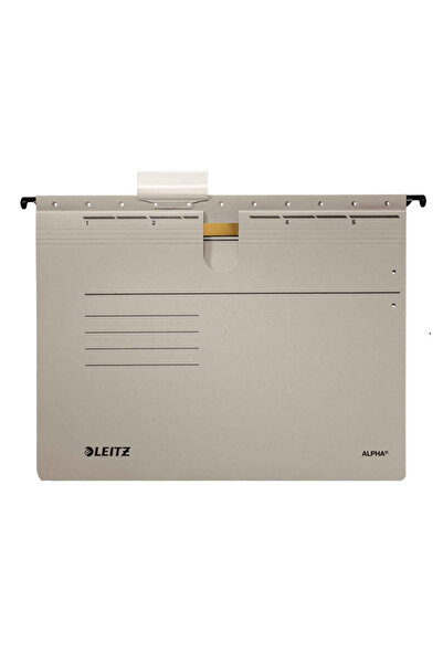 Leitz Підвісна папка з дротяною спіраллю Alpha Картон A4 Сірий 1984 25 шт. в упаковці