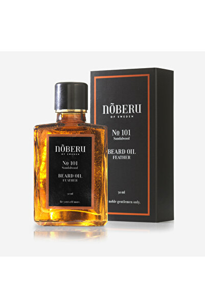 NOBERU OF SWEDEN Λάδι για γένια από σανταλόξυλο 30ml