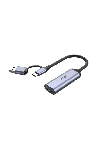Unitek 4k Vıdeo Capture Hdmı To Usb-c/a (v1167a)