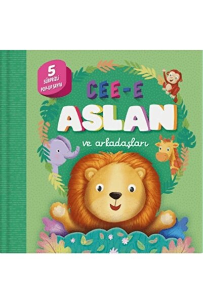 İndigo Kitap Cee-E Aslan Ve Arkadaşları (Pop-Up) Kolektif