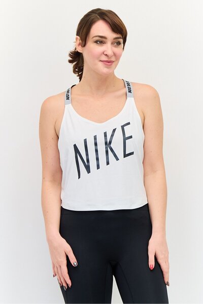 Nike Women Sportswear Fit Sleeveless Training Tank Tops, White