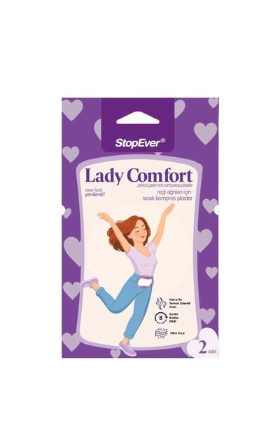 StopEver لصقات ليدي كومفورد للضغط الساخن لتخفيف آلام الدورة الشهرية، عبوة من ...