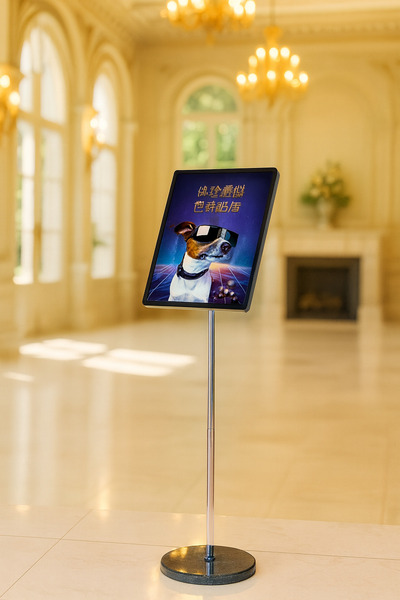 Grand City Media Display banner stand