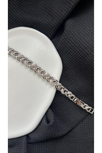 Agua Jewelry Xuping Sık Örgü Taşlı Bileklik