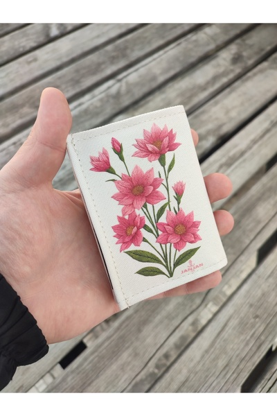 JANJAN Portofel sport, portofel unisex cu velcro, fermoar, breloc, compartime...