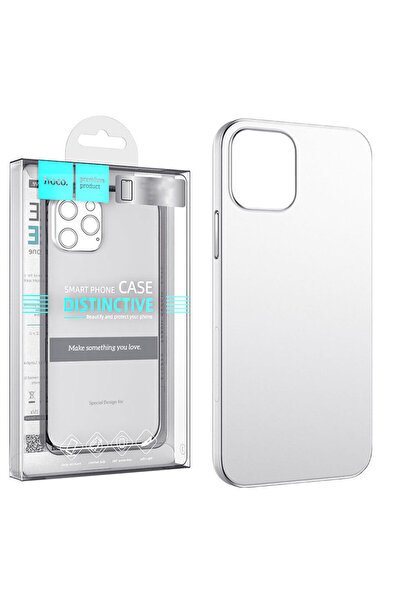 Apple Θήκη Hoco για iPhone 13 - SuperSlim, Ματ, Λευκή