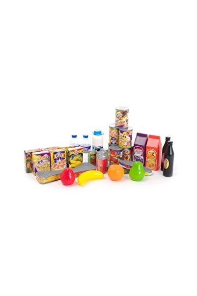OEM Supermarket Toy Set - assorted plastic foods, 32 pieces