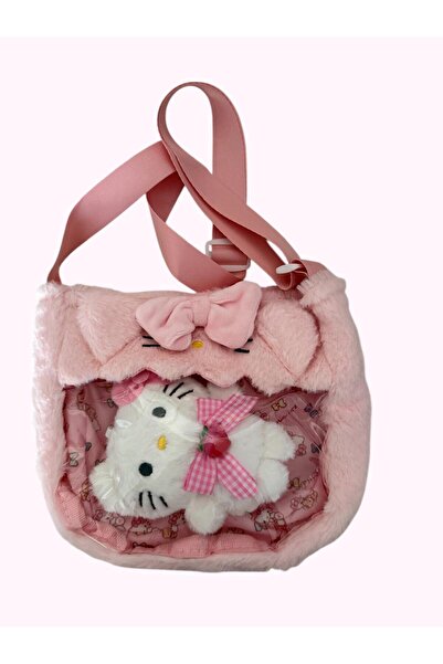 Şirin Enjoy Box Hello Kity Peluş Oyuncaklı Çanta
