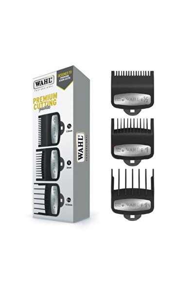 Wahl Set of 3 Premium Original Intermediate Guards for Hair Clippers 1.5mm 3mm 4.5mm