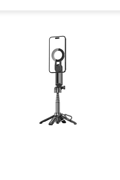 Blic Güçlü Manyetik Magsafe Selfie Stick Tripod – Katlanabilir, Uzayabilir, M...