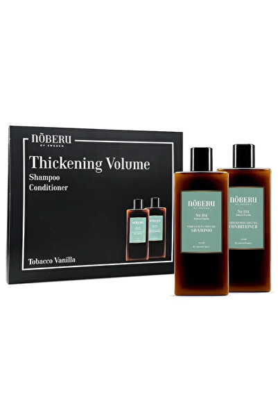 NOBERU OF SWEDEN Noberu Thickening Volume Shampoo & Conditioner Giftbox