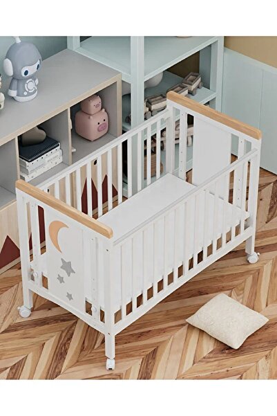 Fun Moment Wooden crib for children 120 x 60 cm