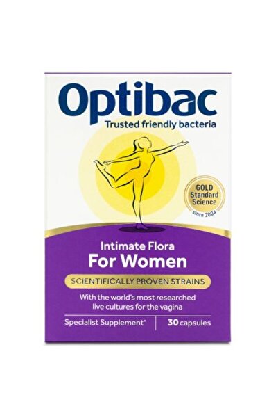 OPTIBAC Probiotic pentru flora vaginală, 30 capsule,